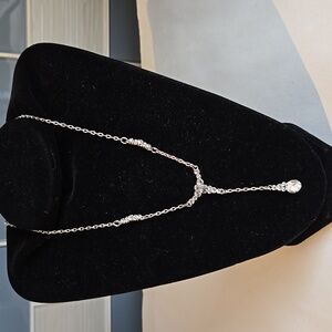 Givenchy tear drop necklace